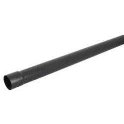 NICOLL Techtan PVC-Ti HWA buis d50 L  4m Mof antraciet
