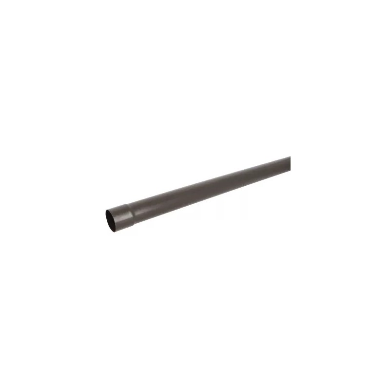 NICOLL Techtan PVC-Ti HWA buis d50 L  4m Mof bruin