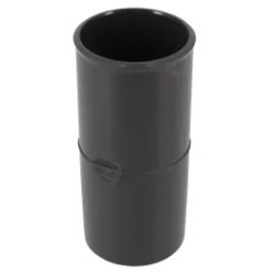 Nicoll PVC-Ti verbindingsmof mof-mof antraciet Ø50
