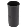 Nicoll PVC-Ti verbindingsmof mof-mof antraciet Ø50