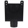 Nicoll PVC-Ti vergaarbak antraciet Ø80