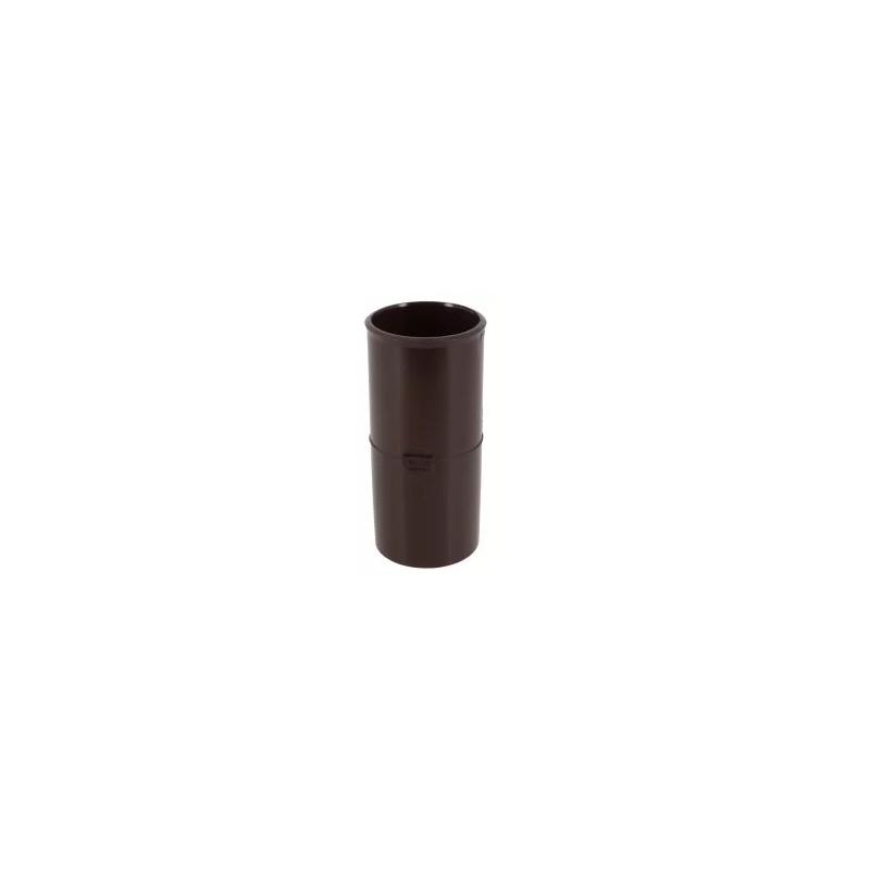 Nicoll PVC-Ti verbindingsmof mof-mof bruin Ø50
