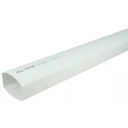 NICOLL Techtan Ovation LG38 PVC-Ti HWA buis 105x76 L4m wit