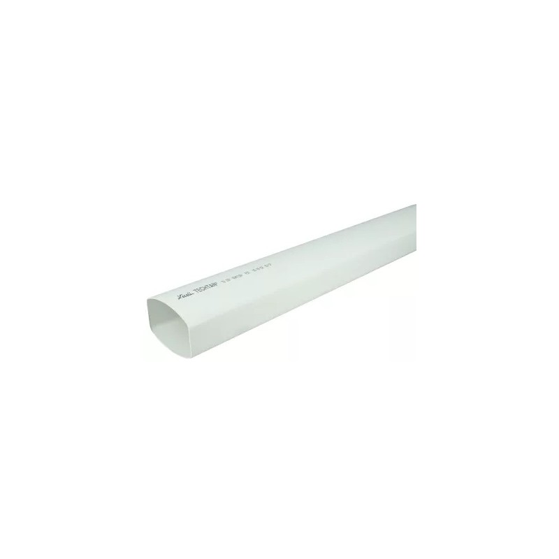 NICOLL Techtan Ovation LG38 PVC-Ti HWA buis 105x76 L4m wit
