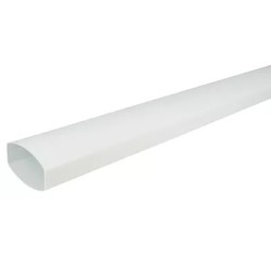 NICOLL Techtan Ovation LG28 PVC-Ti HWA buis 90x56 L4m wit