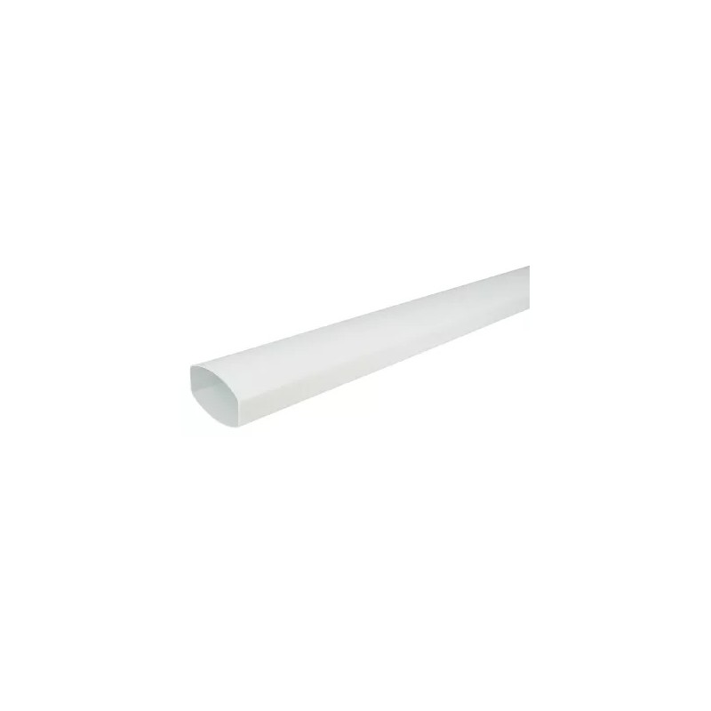 NICOLL Techtan Ovation LG28 PVC-Ti HWA buis 90x56 L4m wit