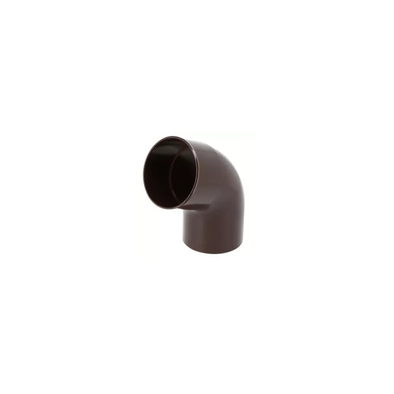 Nicoll PVC-Ti bocht 67,5 graden mof-spie bruin Ø100