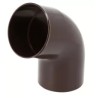 Nicoll PVC-Ti bocht 67,5 graden mof-spie bruin Ø100
