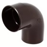Nicoll PVC-Ti bocht 87,5 graden mof-spie bruin Ø100
