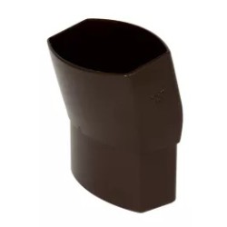 NICOLL Techtan Ovation LG28 PVC-Ti bocht 15° 90x56 m/vse bruin