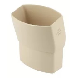 NICOLL Techtan Ovation LG28 PVC-Ti bocht 15° 90x56 m/vse beige