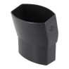 NICOLL Techtan Ovation LG28 PVC-Ti bocht 15° 90x56 m/vse antraciet