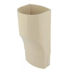 NICOLL Techtan Ovation LG28 PVC-Ti overgangsstuk exc. D80-90 beige