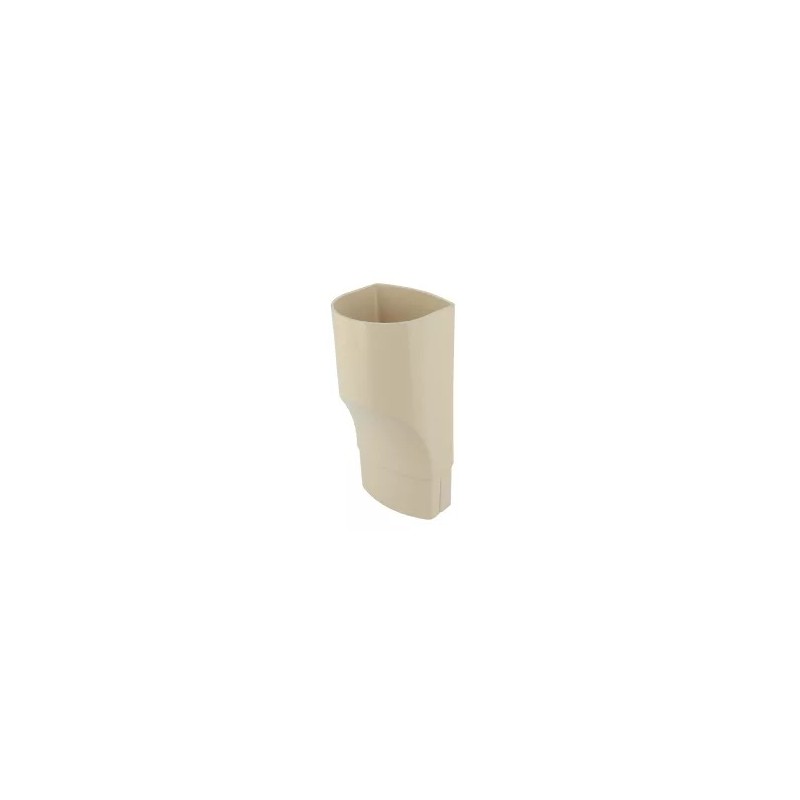 NICOLL Techtan Ovation LG28 PVC-Ti overgangsstuk exc. D80-90 beige