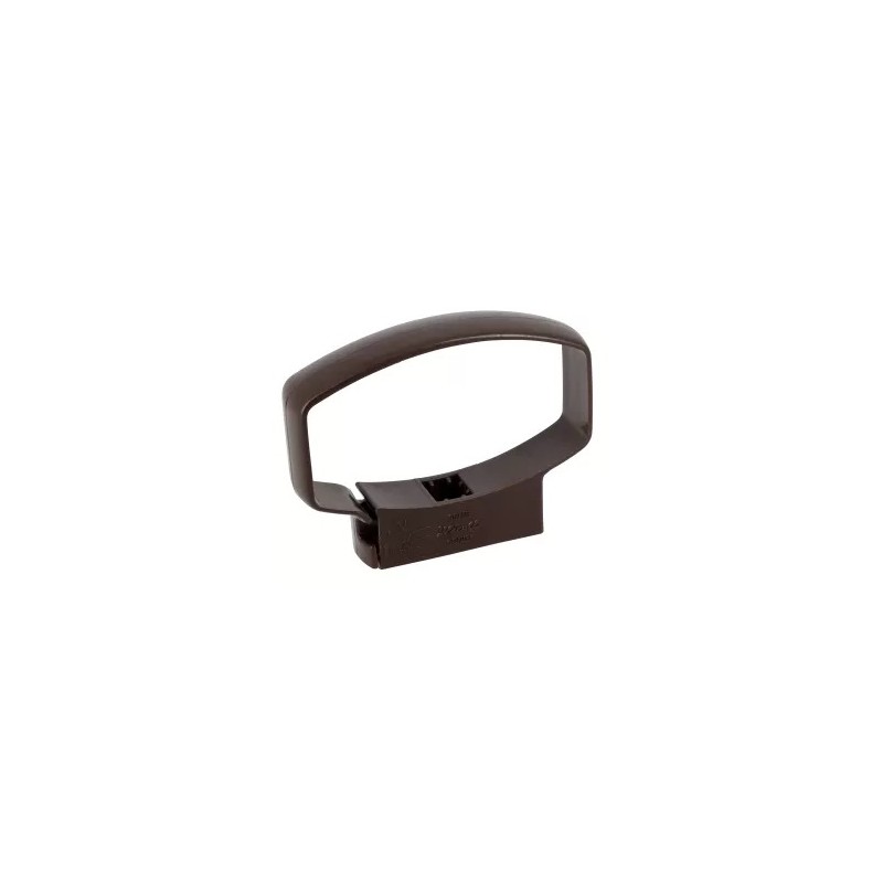 NICOLL Ovation LG28 PVC-Ti pijpbeugel 90x56 M6 bruin