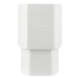 NICOLL Techtan Ovation LG28 PVC-Ti verb.stuk 90x56 m/vse wit