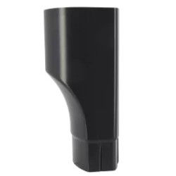 NICOLL Techtan Ovation LG28 PVC-Ti overgangsstuk exc. D80-90 antraciet
