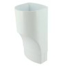 NICOLL Techtan Ovation LG28 PVC-Ti overgangsstuk exc. D80-90 wit