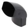 NICOLL Techtan Ovation LG28 PVC-Ti bocht 67,5° 90x56 m/vse antraciet