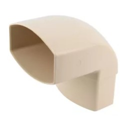 NICOLL Techtan Ovation LG28 PVC-Ti bocht 87,5° 90x56 m/vse beige