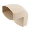 NICOLL Techtan Ovation LG28 PVC-Ti bocht 87,5° 90x56 m/vse beige