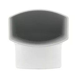NICOLL Techtan Ovation LG28 PVC-Ti bocht 87,5° 90x56 m/vse wit
