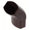 NICOLL Techtan Ovation LG28 PVC-Ti bocht 45° 90x56 m/vse bruin