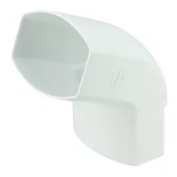 NICOLL Techtan Ovation LG28 PVC-Ti bocht 67,5° 90x56 m/vse wit