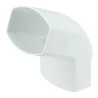 NICOLL Techtan Ovation LG28 PVC-Ti bocht 67,5° 90x56 m/vse wit