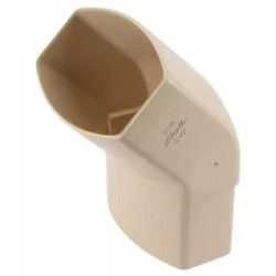 NICOLL Techtan Ovation LG28 PVC-Ti bocht 45° 90x56 m/vse beige