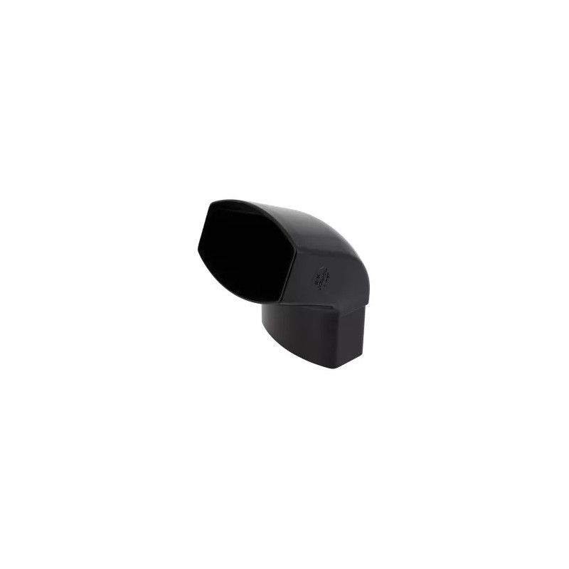 NICOLL Techtan Ovation LG28 PVC-Ti bocht 67,5° 90x56 m/vse zwart