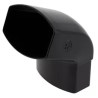 NICOLL Techtan Ovation LG28 PVC-Ti bocht 67,5° 90x56 m/vse zwart