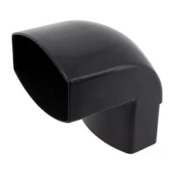 NICOLL Techtan Ovation LG28 PVC-Ti bocht 87,5° 90x56 m/vse antraciet