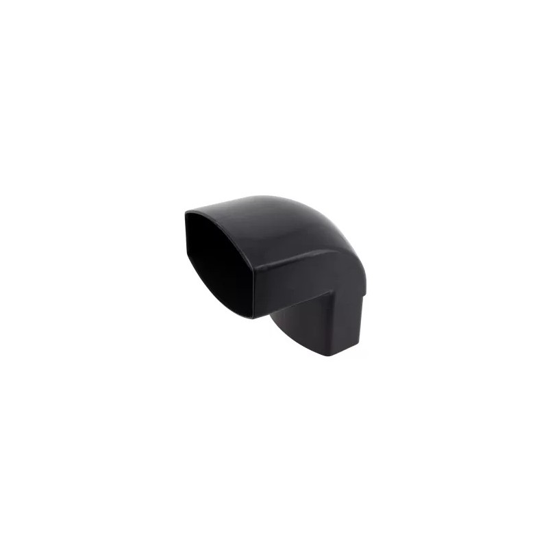 NICOLL Techtan Ovation LG28 PVC-Ti bocht 87,5° 90x56 m/vse antraciet