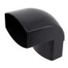 NICOLL Techtan Ovation LG28 PVC-Ti bocht 87,5° 90x56 m/vse antraciet
