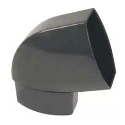 NICOLL Techtan Ovation LG28 PVC-Ti bocht vert 67,5° 90x56 m/vse antra