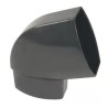 NICOLL Techtan Ovation LG28 PVC-Ti bocht vert 67,5° 90x56 m/vse antra