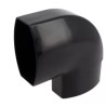 NICOLL Techtan Ovation LG28 PVC-Ti bocht vert. 90° 90x56 m/vse zwart