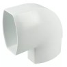 NICOLL Techtan Ovation LG28 PVC-Ti bocht vert. 90° 90x56 m/vse wit