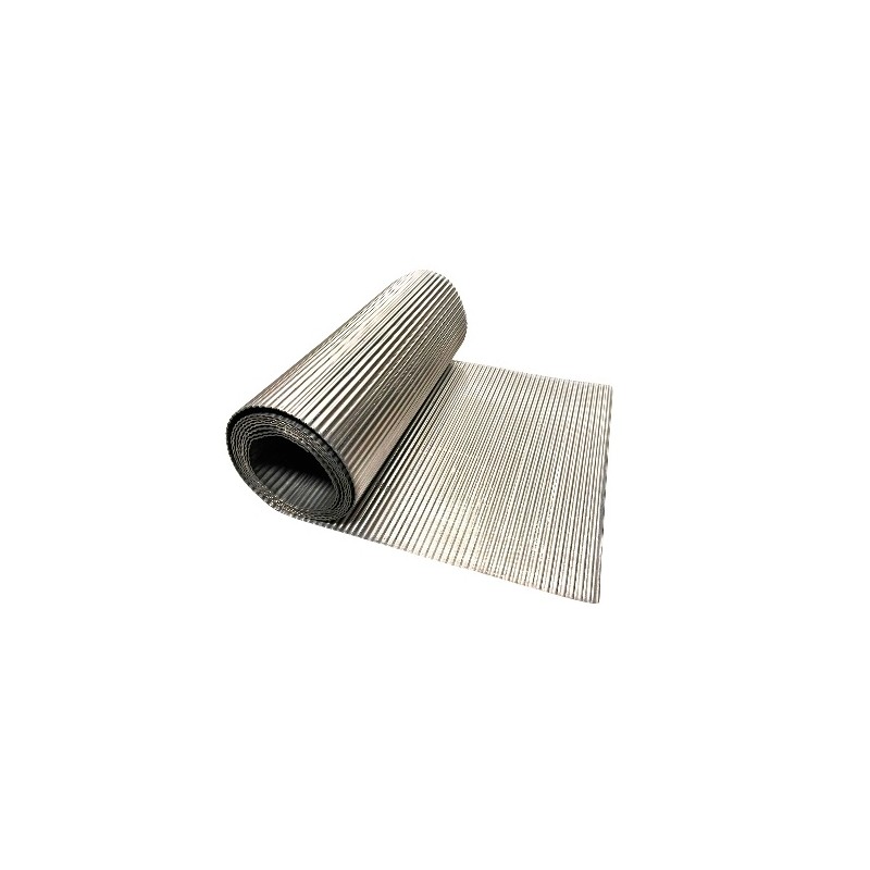 Ribbellood code 15 1,32 x 250 x 3000mm geheel geribbeld rol 11 kg