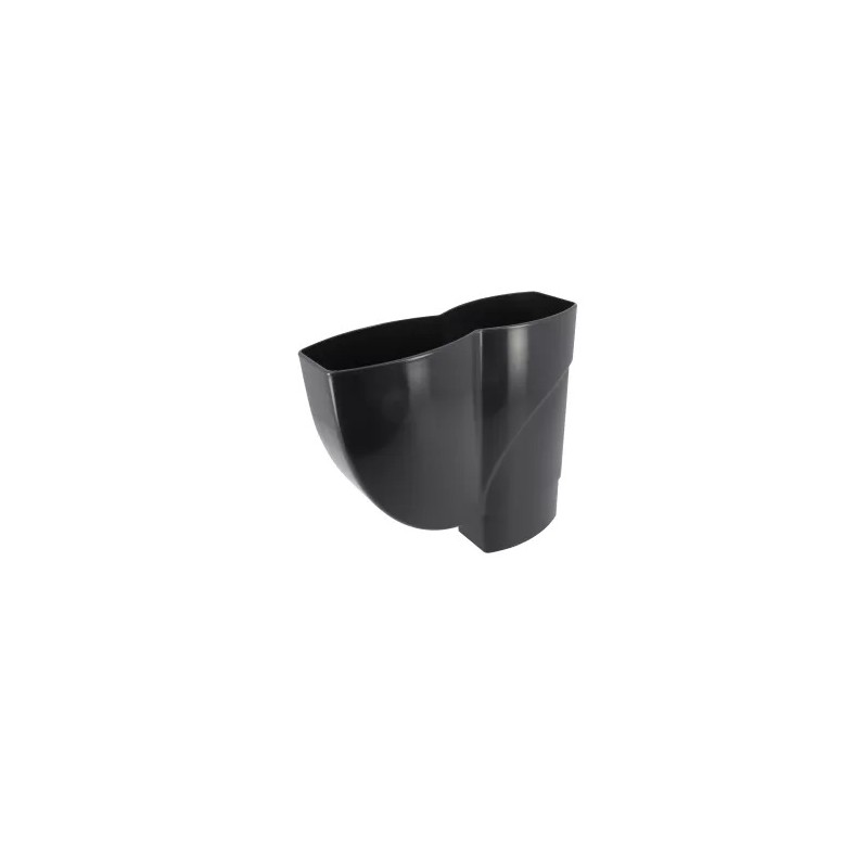 NICOLL Techtan Ovation LG38 PVC-Ti verzamelbak 105x76 antraciet