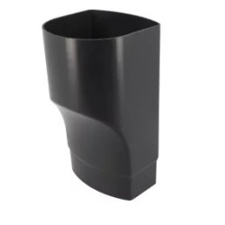 NICOLL Techtan Ovation LG38 PVC-Ti overgangsstuk exc. D100 antraciet