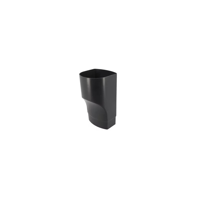NICOLL Techtan Ovation LG38 PVC-Ti overgangsstuk exc. D100 antraciet