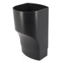 NICOLL Techtan Ovation LG38 PVC-Ti overgangsstuk exc. D100 antraciet