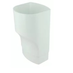 NICOLL Techtan Ovation LG38 PVC-Ti overgangsstuk exc. D100 wit