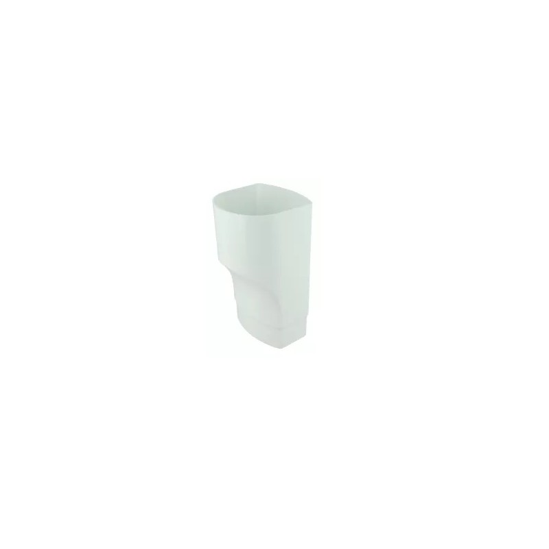 NICOLL Techtan Ovation LG38 PVC-Ti overgangsstuk exc. D100 wit