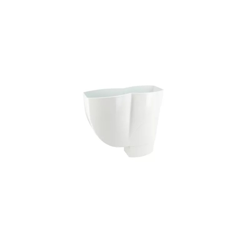NICOLL Techtan Ovation LG38 PVC-Ti verzamelbak 105x76 wit