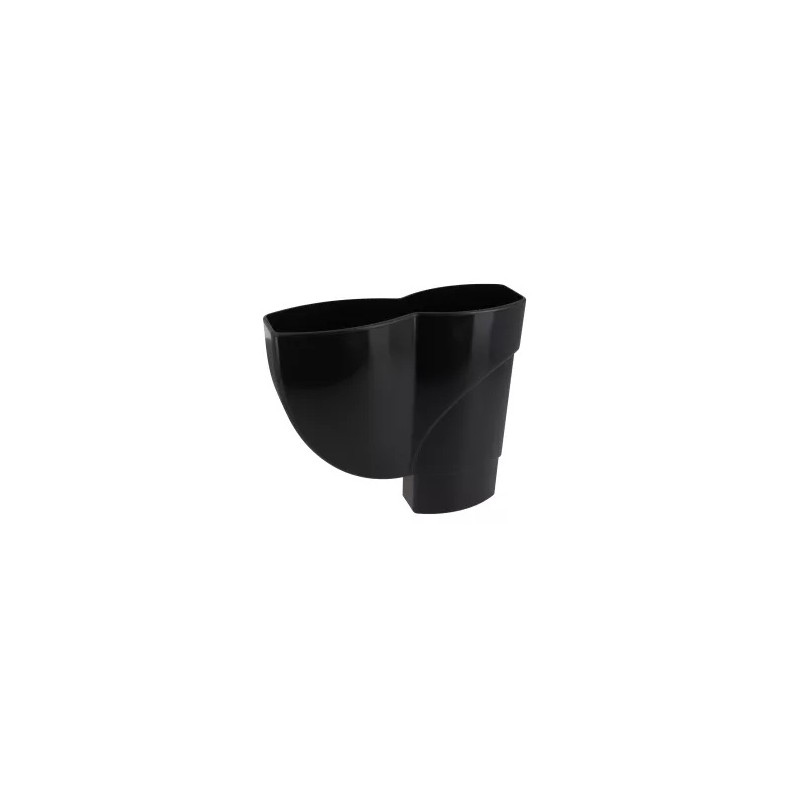 NICOLL Techtan Ovation LG28 PVC-Ti verzamelbak 90x56 zwart