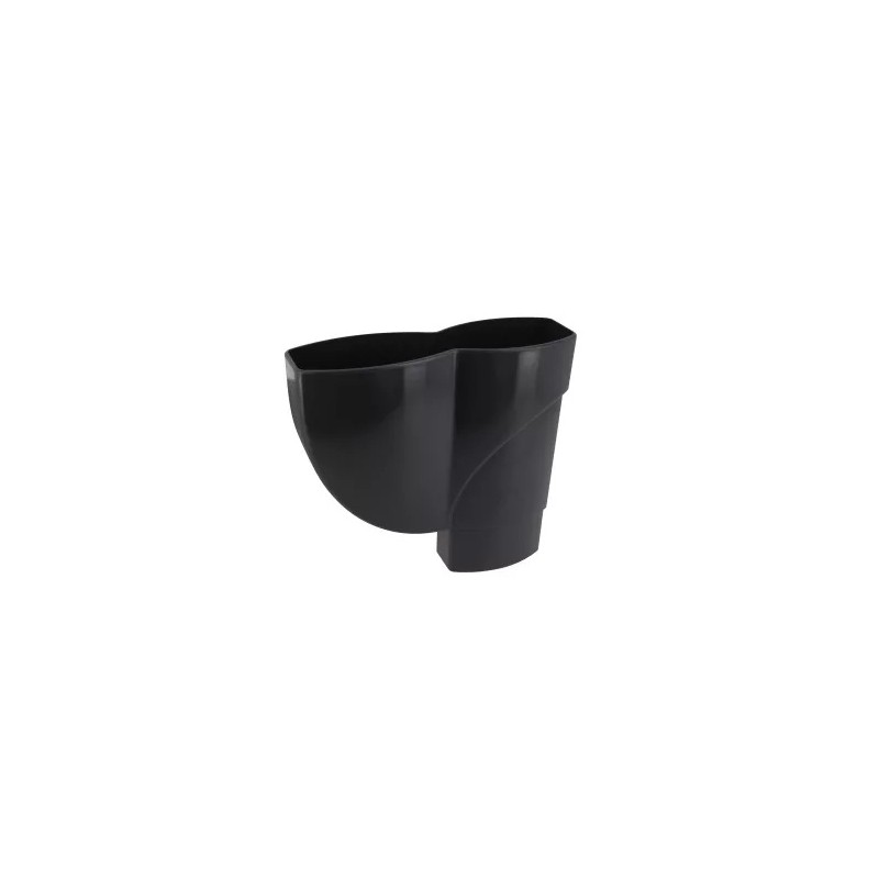 NICOLL Techtan Ovation LG28 PVC-Ti verzamelbak 90x56 antraciet