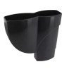 NICOLL Techtan Ovation LG28 PVC-Ti verzamelbak 90x56 antraciet